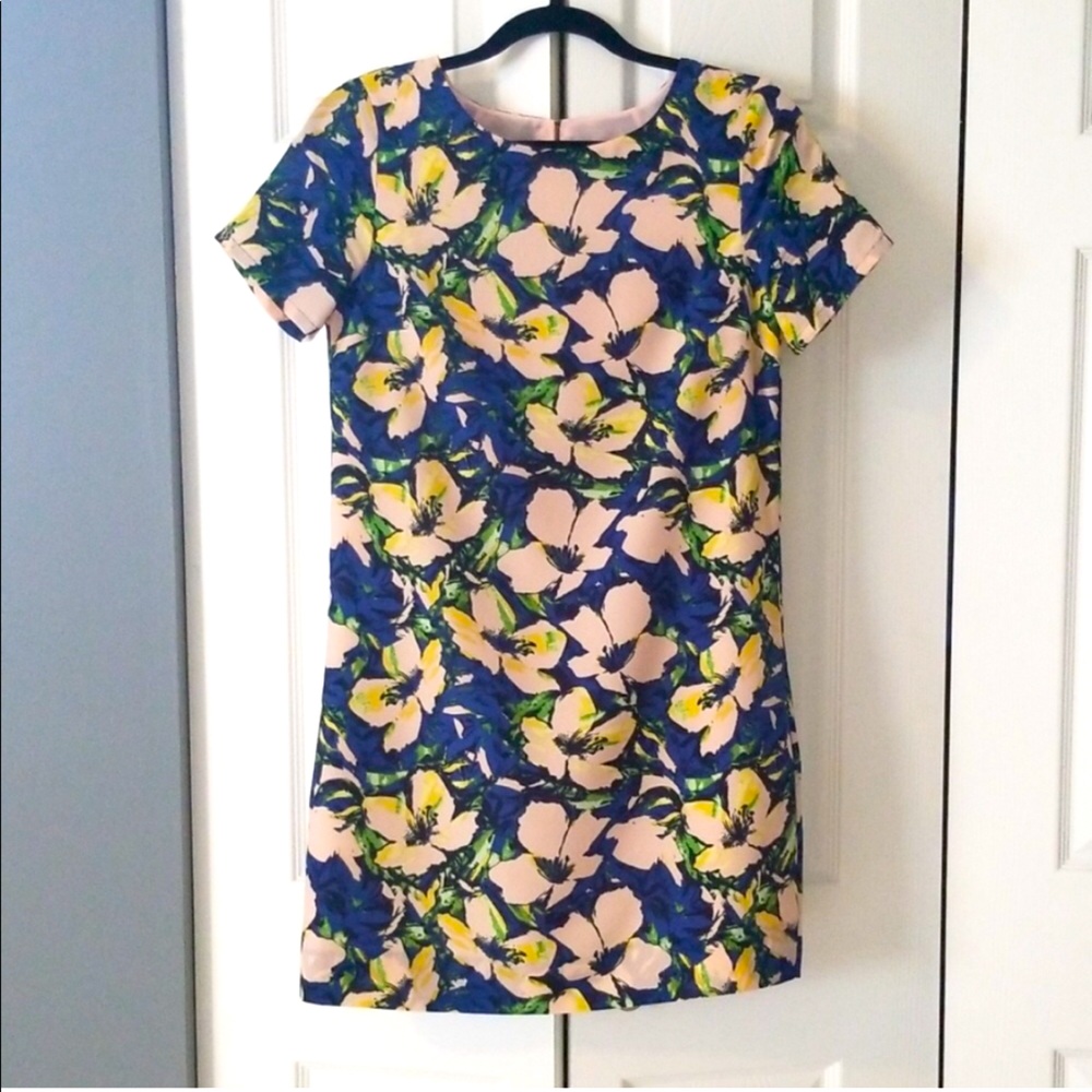 💚 J.Crew Printed Dress Sz 0